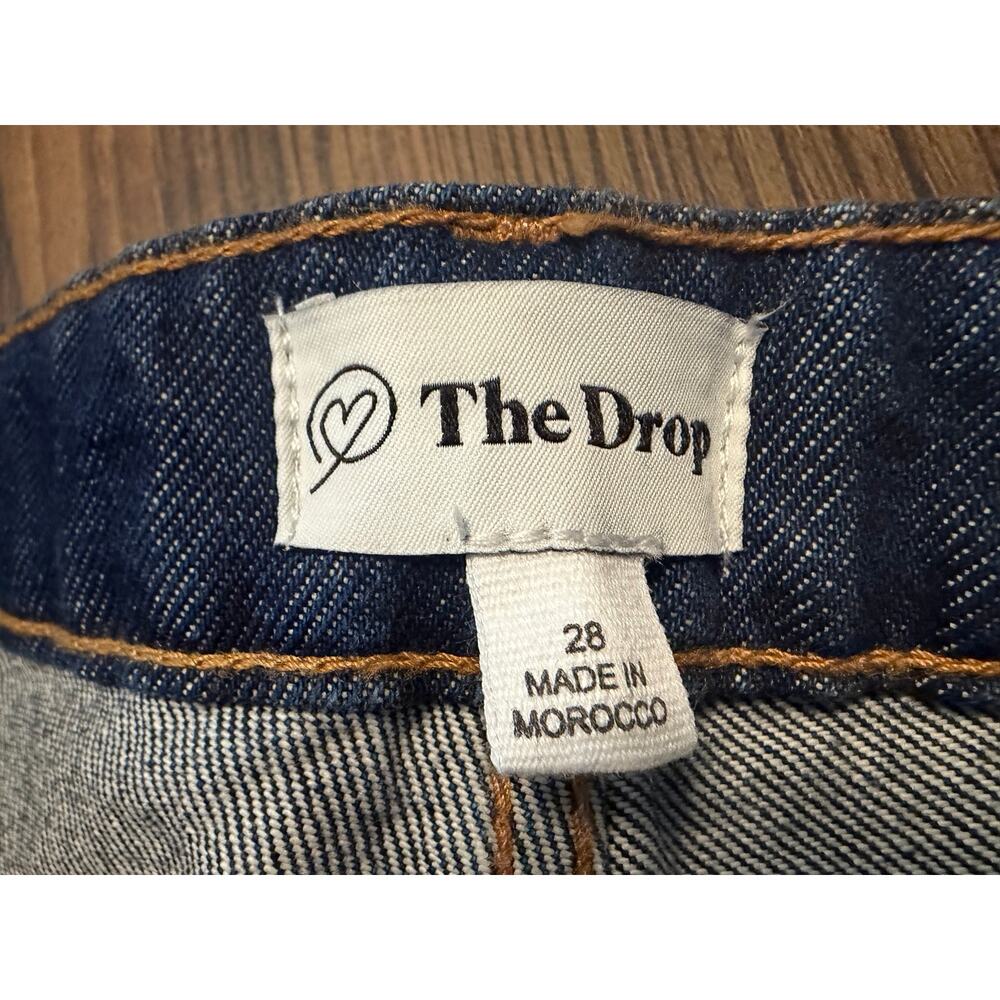 The drop women’s distressed Luca high blue jeans - Picture 5 of 16